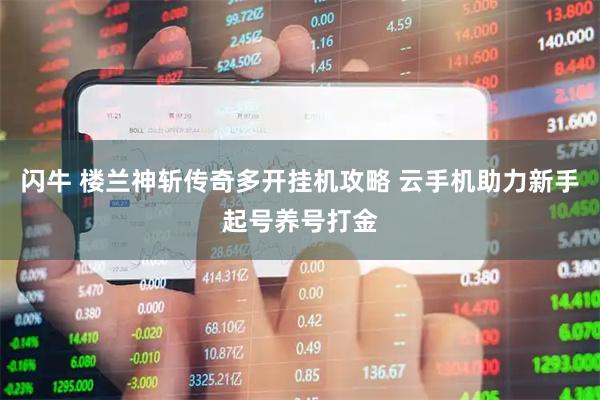 闪牛 楼兰神斩传奇多开挂机攻略 云手机助力新手起号养号打金